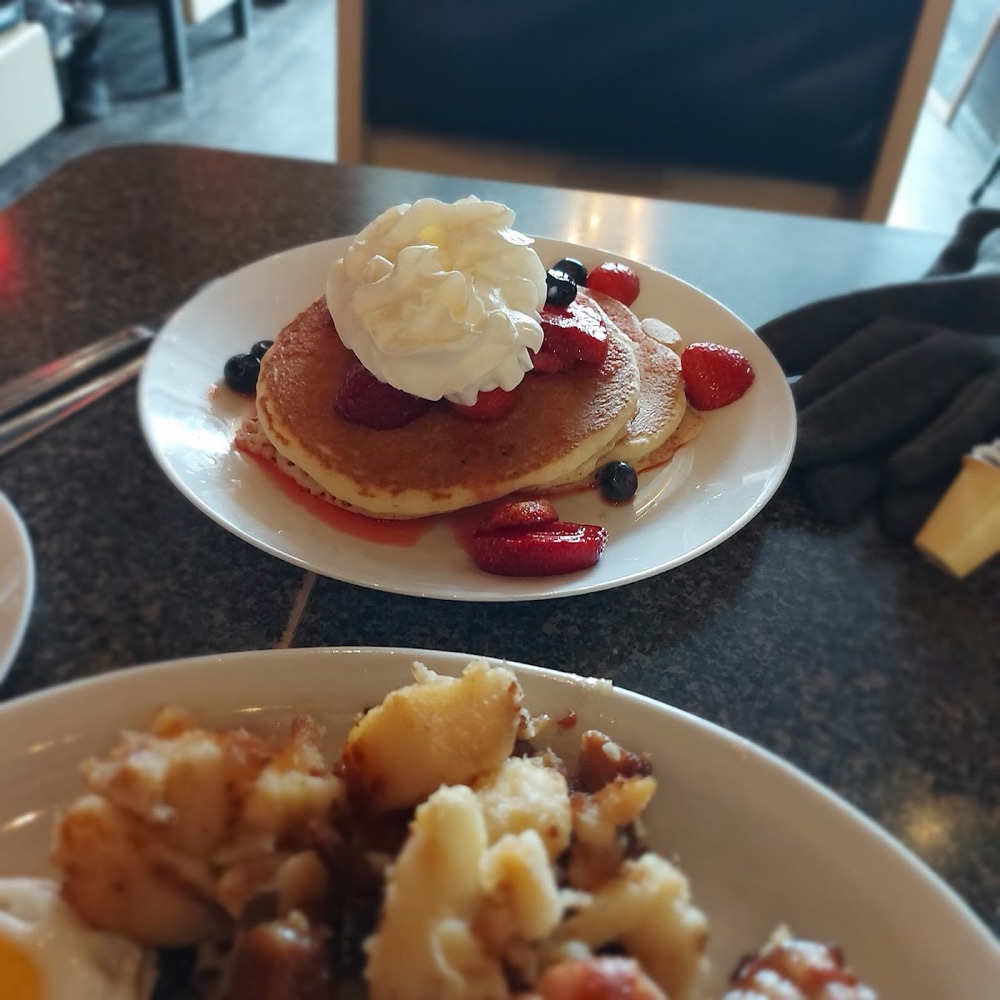 Fluffy Buttermilk Pancakes at Big Top Family Restaurant